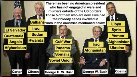 Sorry Biden. Putin is not the murderous thug! The former 5 US Presidents are the murderous thugs