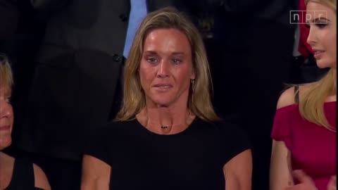 In Donald Trump_s Speech_ An Emotional Moment From Widow Of Navy SEAL _ Politics _