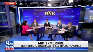 'Even His Bribes Suck': 'The Five' Blast Biden For 'Transparently Political' Oil Release