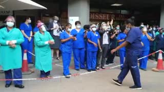 Mediclinic Mediforum staff dance
