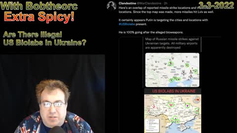 Are There Illegal US Biolabs In Ukraine? 3-3-2022