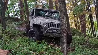 Breaking in a new trail