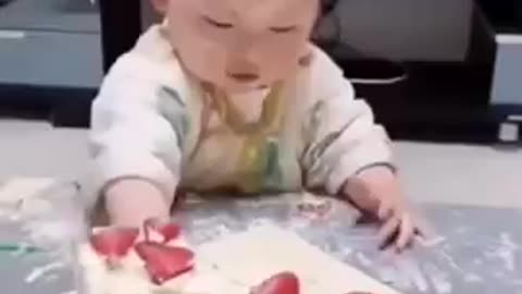 Cute baby #shorts #comedy #funny #baby #adorable #china #japan #america(2)