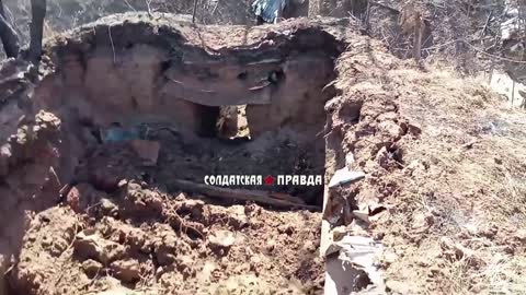 Heavy flamethrower systems TOS-1A "Solntsepyok" destroyed the dugouts of the Armed Forces of Ukraine