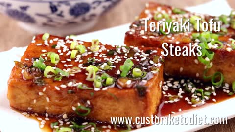 Keto Teriyaki Tofu Steaks Recipes