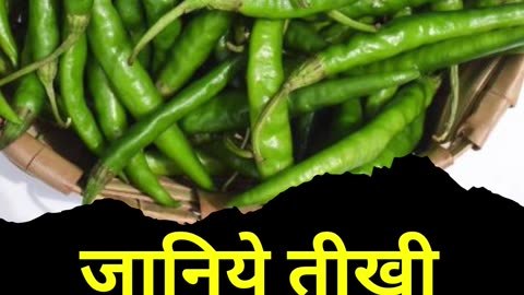 5 Benefits of eating Green Chilli