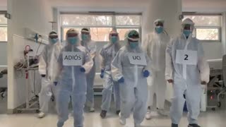 Spain Medics Dance To Beyonce To Mark End Of COVID ICU
