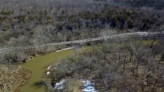 Short flight down river at St. Francis State Park