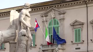 Italy marks national day of COVID mourning
