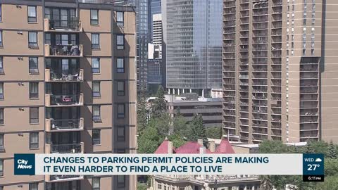 Recent changes to Calgary parking permit policies making it even harder to find a place to live.