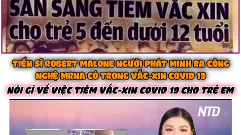 TIẾN SĨ ROBERT MALONE CẢNH BÁO VỀ TÁC DỤNG PHỤ CỦA VẮC-XIN COVID