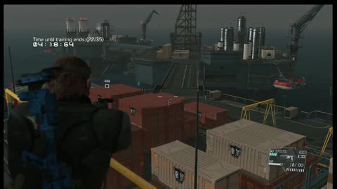 Metal Gear Solid V : The Phantom Pain - Side mission Base development platform