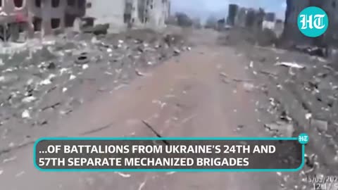 Russian strike destroys Ukraine Army's passageway; Wagner 'kills' U.S. mercenary