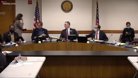 Dana Van Buren-Smith Gives Testimony During Georgia Senate Hearing on Election Fraud