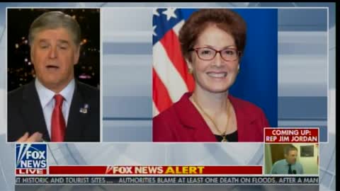 Sean Hannity erupts on Marie Yovanovitch