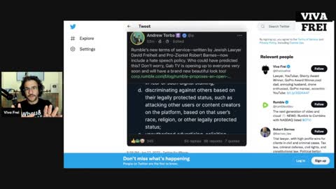 I don't know why Gab wants to market itself way - Viva Clip