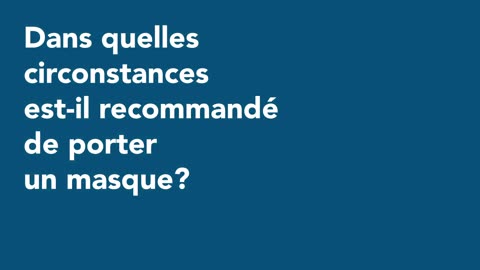 Une infirmière explique la stupidité des masques et Horacio Arruda que ce n'est pas recommandé