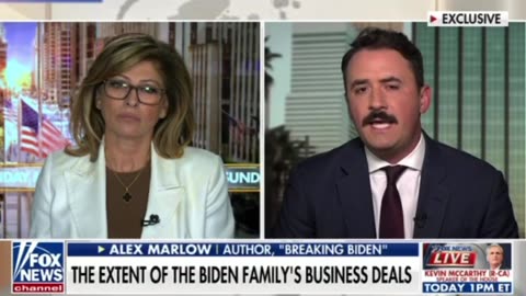 Alex Marlow: You pay the BIDEN FAMILY, you get stuff in return from Joe