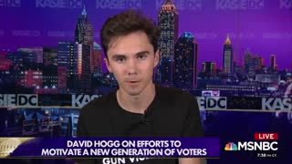 David Hogg claims politicians should go after the the sources of evil
