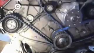 Esprit engine work part 5, timing belt and gas tanks