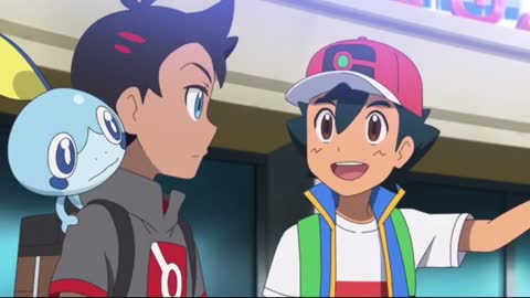 Pokemon Journeys Ash Introduce Goh To Professor Kukui