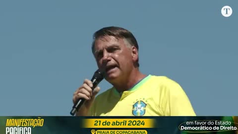 Bolsonaro diz que é preciso ‘lutar’ e pede salva de palmas para Elon Musk