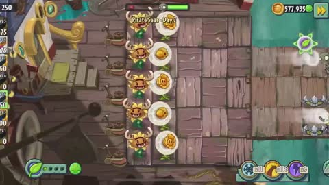 Plants vs Zombies 2 Pirate Seas - Day 7