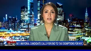 N.Y. mayoral candidate calls for end to tax exemptions for NYC