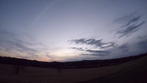 Sun Rise 12 4 21 40 f time lapse