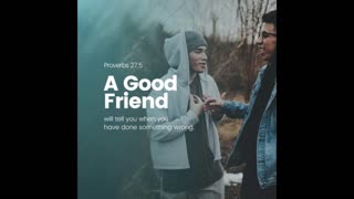 Dedicated2Jesus Daily Devotional -- Proverbs 27.5-9 'Building Solid Friendships'