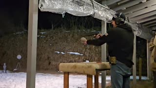 AOW 12 Gauge shotgun SHF Slow motion