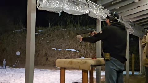 AOW 12 Gauge shotgun SHF Slow motion