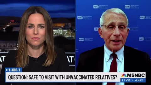 Fauci says not to allow your unvaccinated relatives in your house for the holidays.
