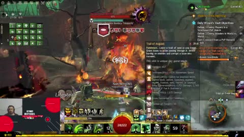 GW2 WvW MULTICLASS BUILD AND EVENTSc MAGUUMA AND YAK`S BEND