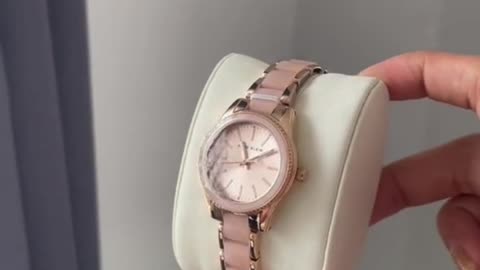 Pink Ceramic 💓 AK Watches for women.