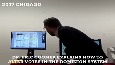 Dominion CEO demonstrating vulnerabilities.