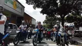 Video: Caos vial en diferentes puntos de Bucaramanga por protestas de motociclistas