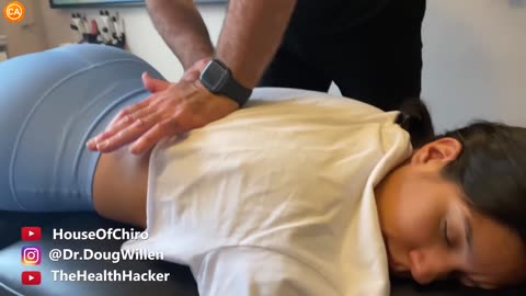Curvy Lady With TIGHT Back, Explosive Cracks - ASMR Chiropractic