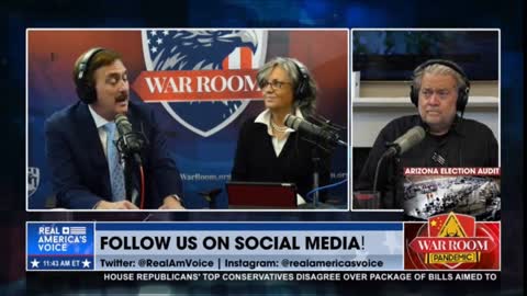 Lindell on Warroom June 24 re: Lindell v. Dominion & My Pillow v. Dominion and Unfair Media Coverage