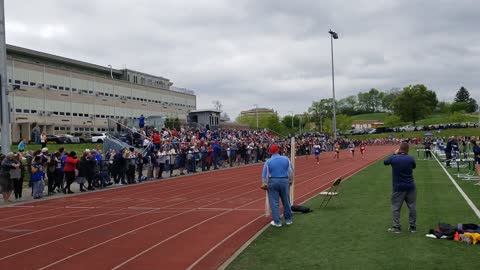 5.4.22 - Girls 100m Dash - Jim Parsons Middle School Regional Track Meet @ Notre Dame Academy