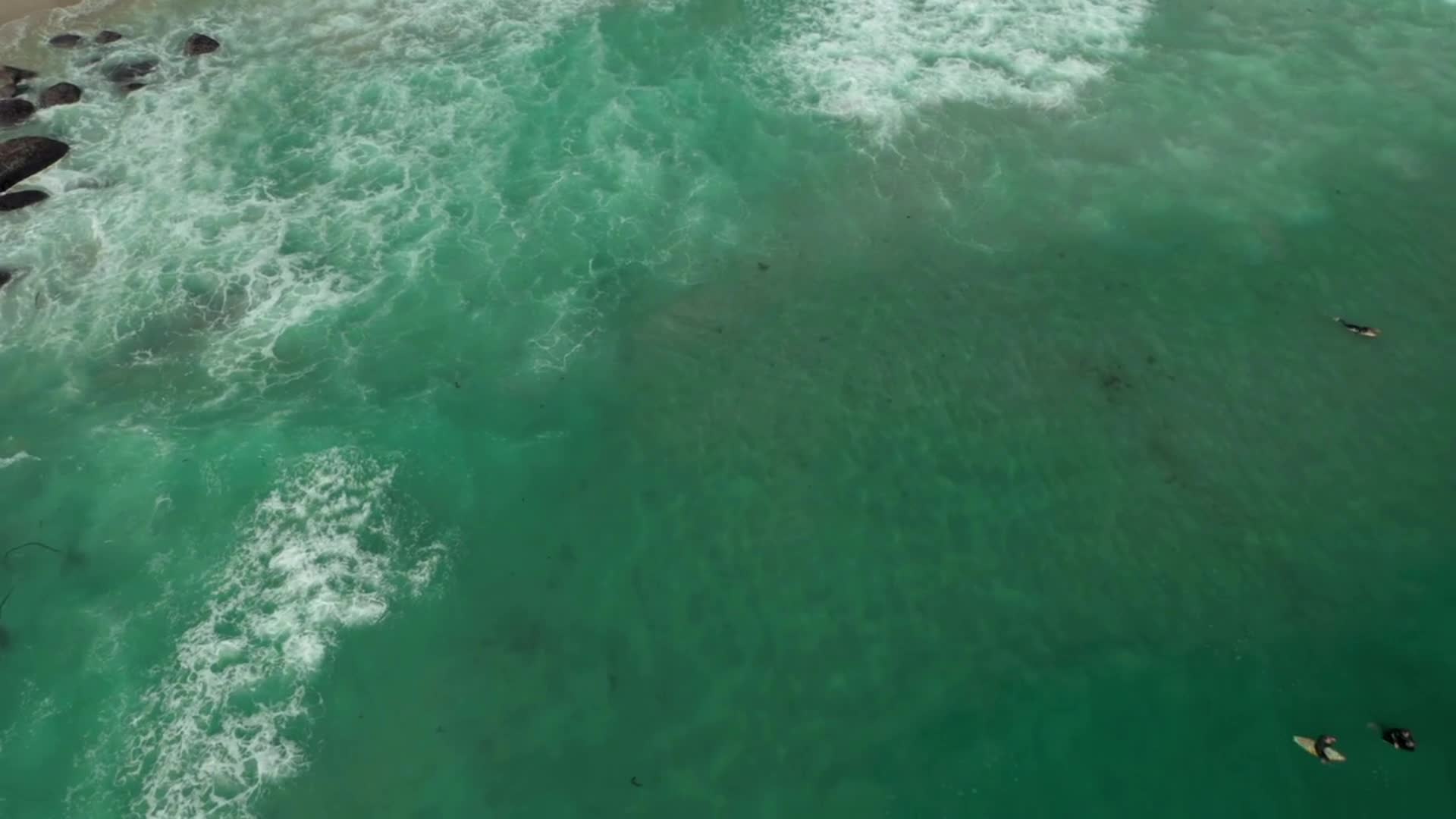 Drone captured Amazing footage of Magnificent Beach