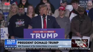 Trump Handles Protester Like A Pro