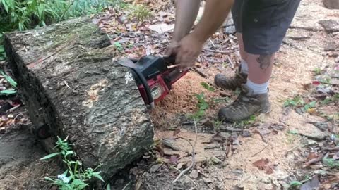 Testing! Homelite 340 Chainsaw Testing Before Modifications!