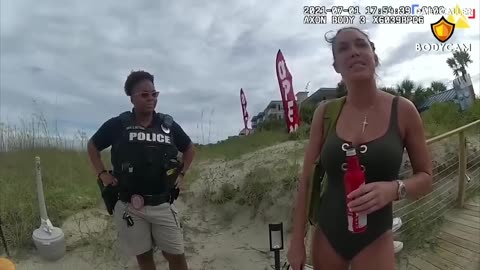 Woman arrested for using vibrator on beach