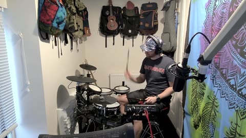 He is simple, he is dumb, he is playing battlefield (and some drums)