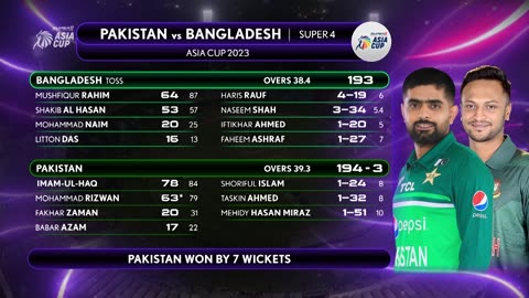 #PAKvBAN #Sports TV 23