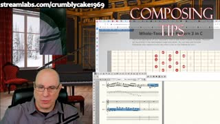 Composing for Classical Guitar Daily Tips: Whole Tone Scale in C Pattern 3