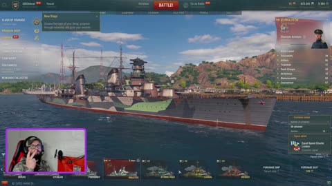 World of Warships solo play (22Mar22)