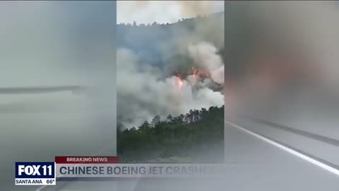 💨⭕China Eastern Boeing 737 plane crashes with 132 aboard in Guangxi province🔖