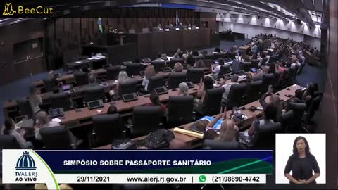 Pronunciamento na ALERJ - Audiência Pública sobre o Passaporte Sanitário